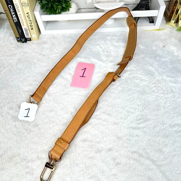 Louis Vuitton Vachetta leather Bandouliere Strap for Keepall travel bag! Nice! - Picture 3 of 12